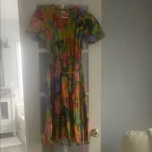 Maude Vivante Fall Midi Dress